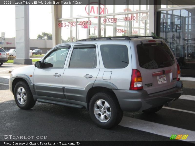 Satin Silver Metallic / Gray 2002 Mazda Tribute ES V6