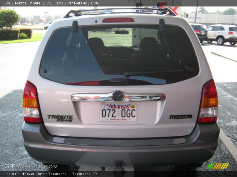 Satin Silver Metallic / Gray 2002 Mazda Tribute ES V6