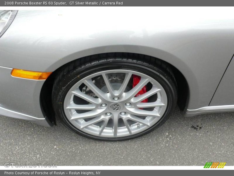 GT Silver Metallic / Carrera Red 2008 Porsche Boxster RS 60 Spyder