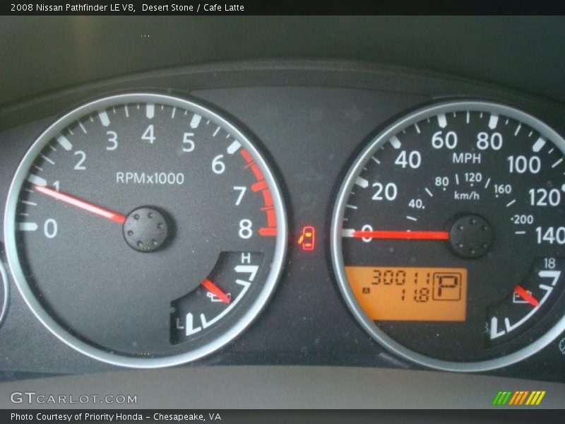 Desert Stone / Cafe Latte 2008 Nissan Pathfinder LE V8