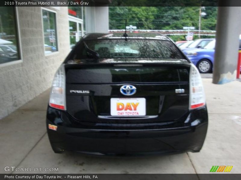 Black / Dark Gray 2010 Toyota Prius Hybrid III