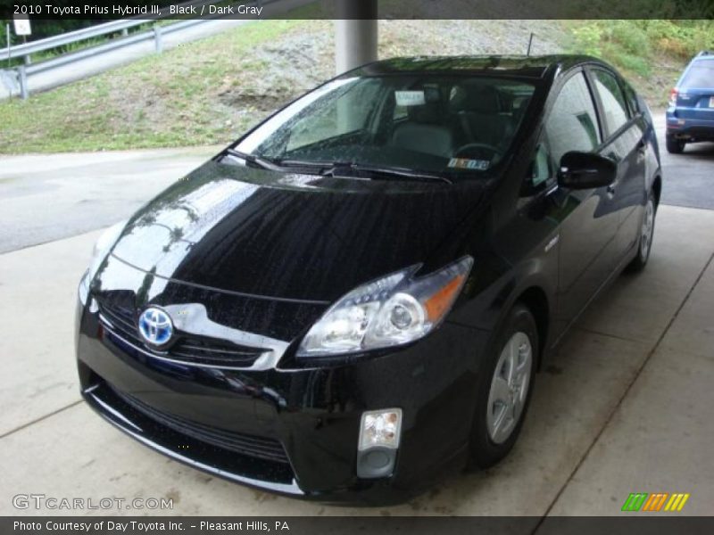 Black / Dark Gray 2010 Toyota Prius Hybrid III