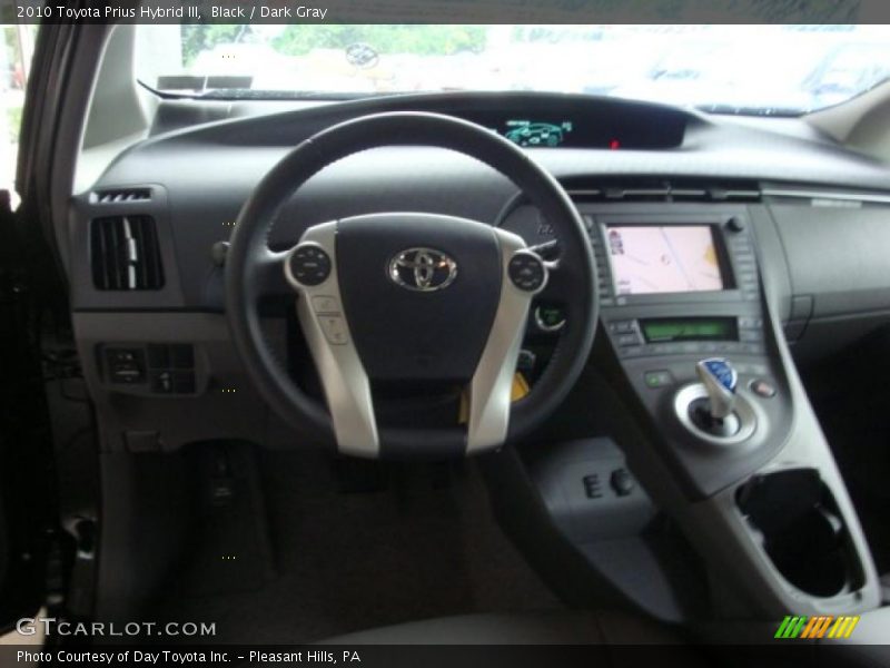 Black / Dark Gray 2010 Toyota Prius Hybrid III