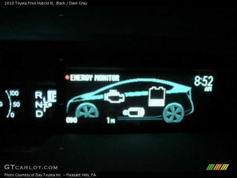 Black / Dark Gray 2010 Toyota Prius Hybrid III