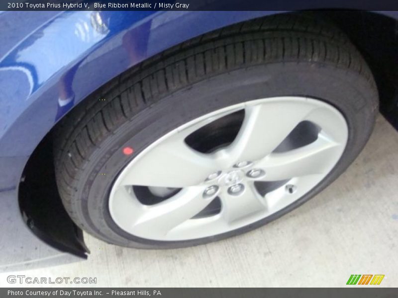 Blue Ribbon Metallic / Misty Gray 2010 Toyota Prius Hybrid V