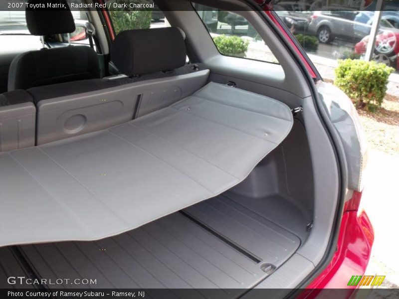 Radiant Red / Dark Charcoal 2007 Toyota Matrix
