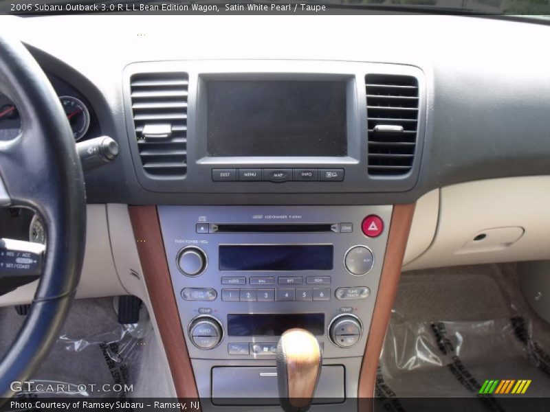 Satin White Pearl / Taupe 2006 Subaru Outback 3.0 R L.L.Bean Edition Wagon