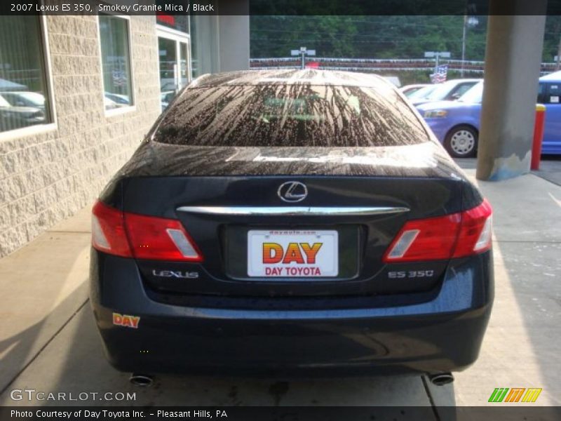 Smokey Granite Mica / Black 2007 Lexus ES 350
