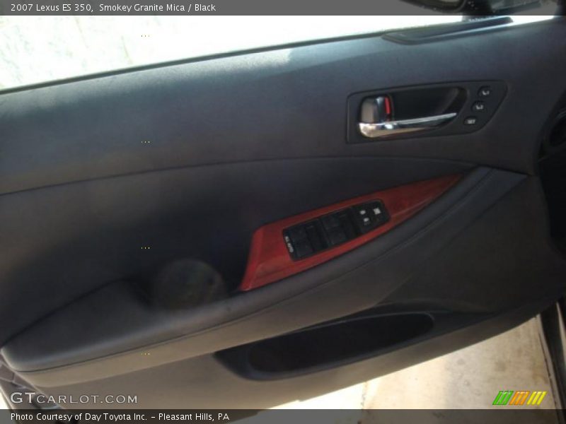 Smokey Granite Mica / Black 2007 Lexus ES 350
