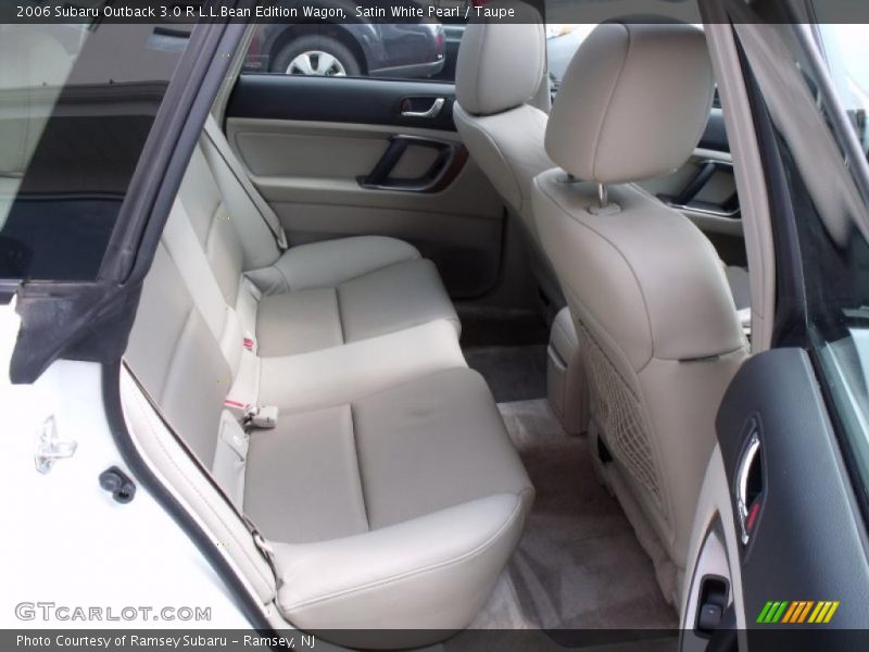 Satin White Pearl / Taupe 2006 Subaru Outback 3.0 R L.L.Bean Edition Wagon
