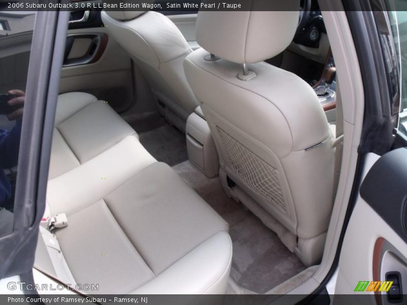 Satin White Pearl / Taupe 2006 Subaru Outback 3.0 R L.L.Bean Edition Wagon