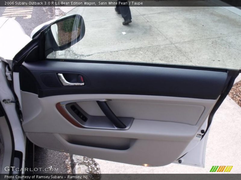 Satin White Pearl / Taupe 2006 Subaru Outback 3.0 R L.L.Bean Edition Wagon