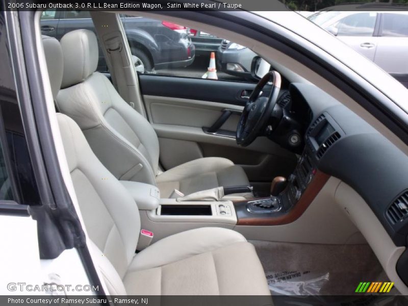 Satin White Pearl / Taupe 2006 Subaru Outback 3.0 R L.L.Bean Edition Wagon