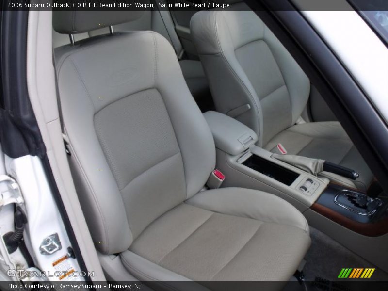 Satin White Pearl / Taupe 2006 Subaru Outback 3.0 R L.L.Bean Edition Wagon