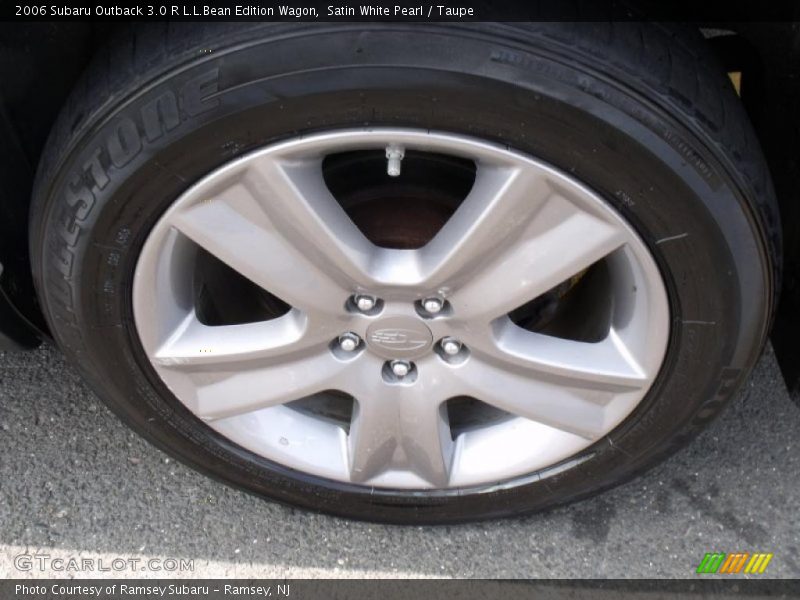 Satin White Pearl / Taupe 2006 Subaru Outback 3.0 R L.L.Bean Edition Wagon