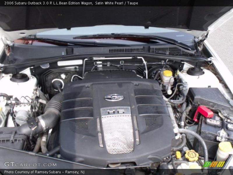 Satin White Pearl / Taupe 2006 Subaru Outback 3.0 R L.L.Bean Edition Wagon
