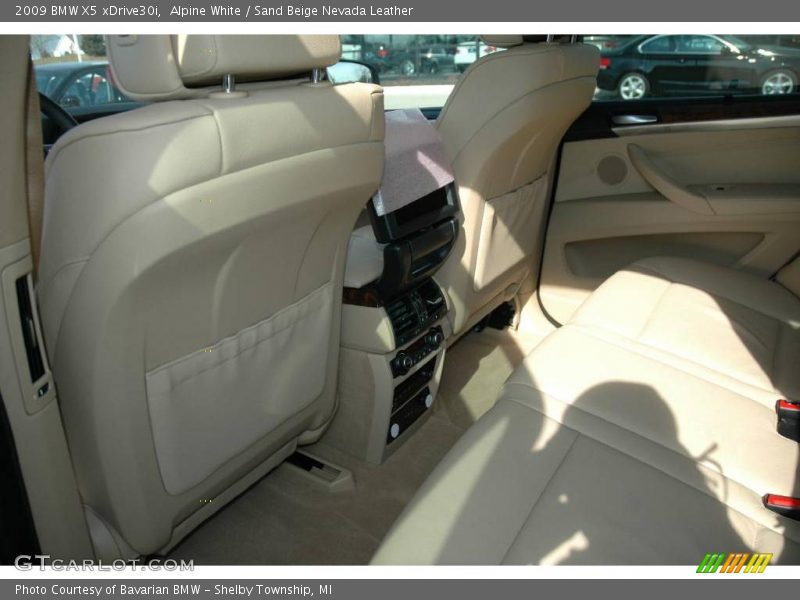 Alpine White / Sand Beige Nevada Leather 2009 BMW X5 xDrive30i