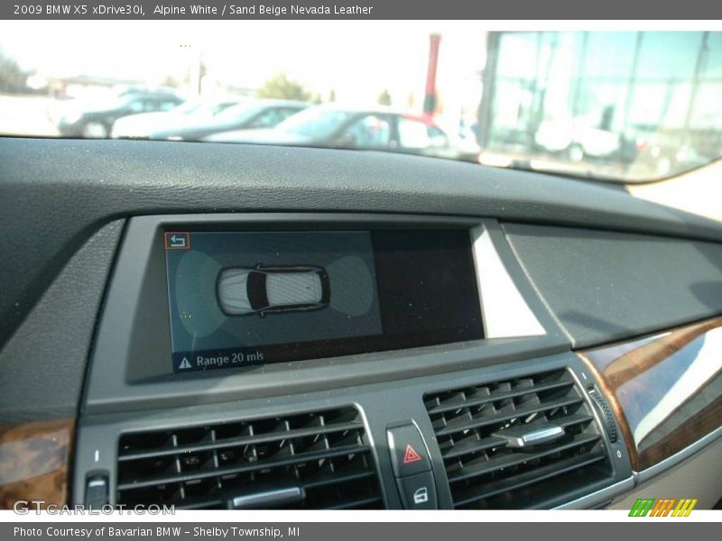 Alpine White / Sand Beige Nevada Leather 2009 BMW X5 xDrive30i