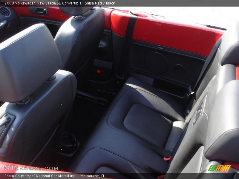 Salsa Red / Black 2008 Volkswagen New Beetle SE Convertible