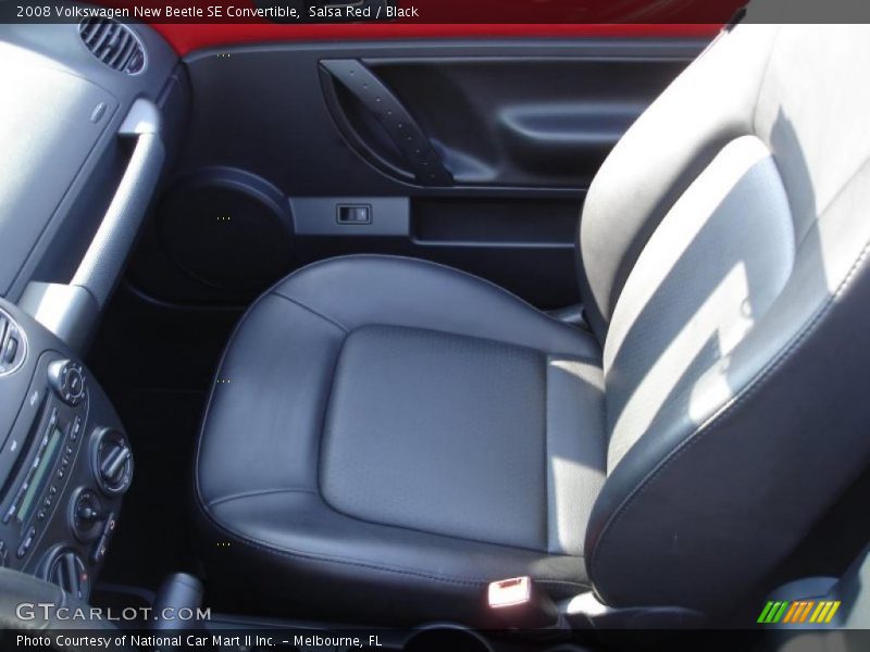 Salsa Red / Black 2008 Volkswagen New Beetle SE Convertible
