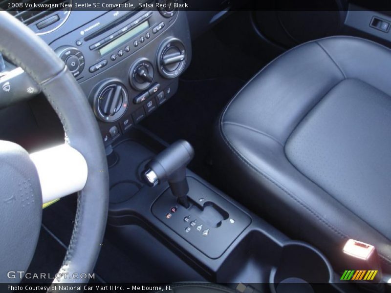 Salsa Red / Black 2008 Volkswagen New Beetle SE Convertible