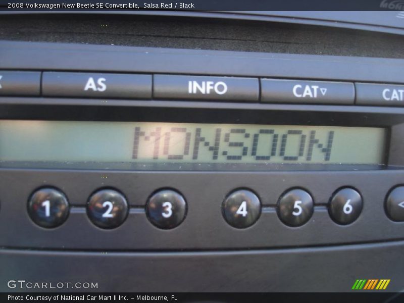 Salsa Red / Black 2008 Volkswagen New Beetle SE Convertible