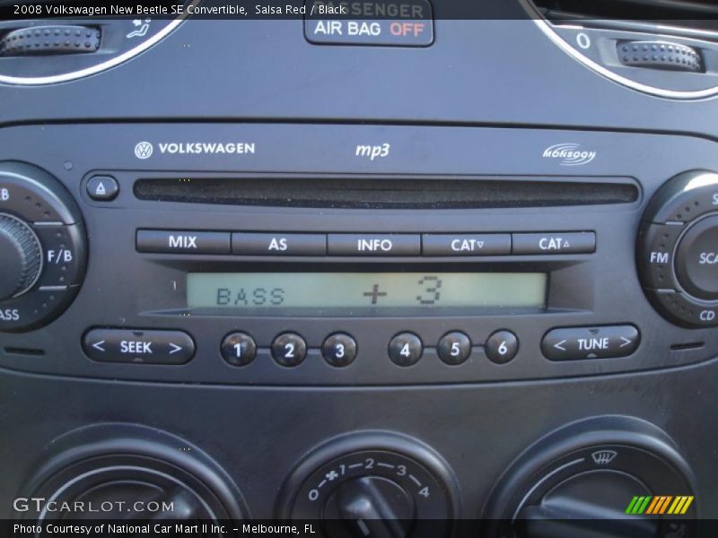 Salsa Red / Black 2008 Volkswagen New Beetle SE Convertible