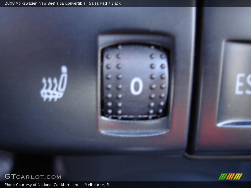 Salsa Red / Black 2008 Volkswagen New Beetle SE Convertible