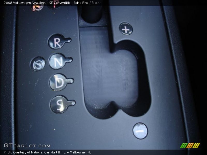 Salsa Red / Black 2008 Volkswagen New Beetle SE Convertible
