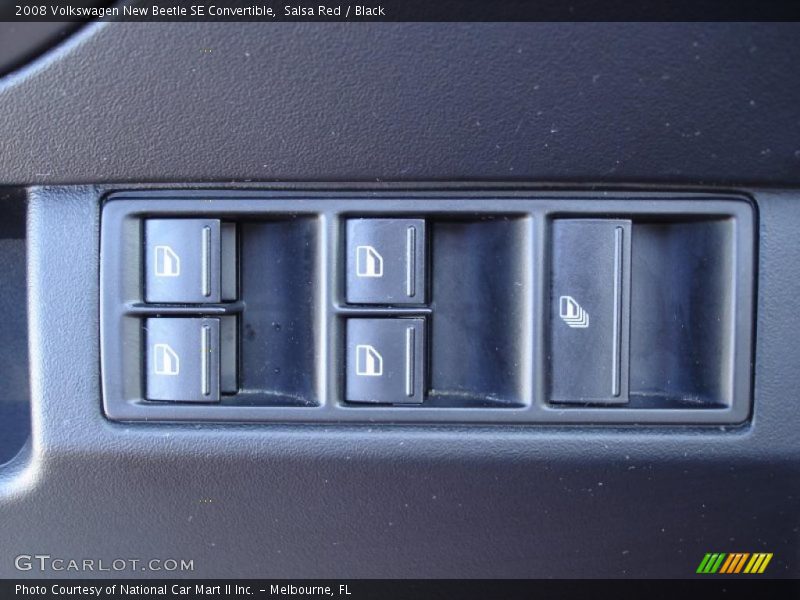 Salsa Red / Black 2008 Volkswagen New Beetle SE Convertible