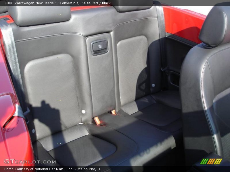 Salsa Red / Black 2008 Volkswagen New Beetle SE Convertible