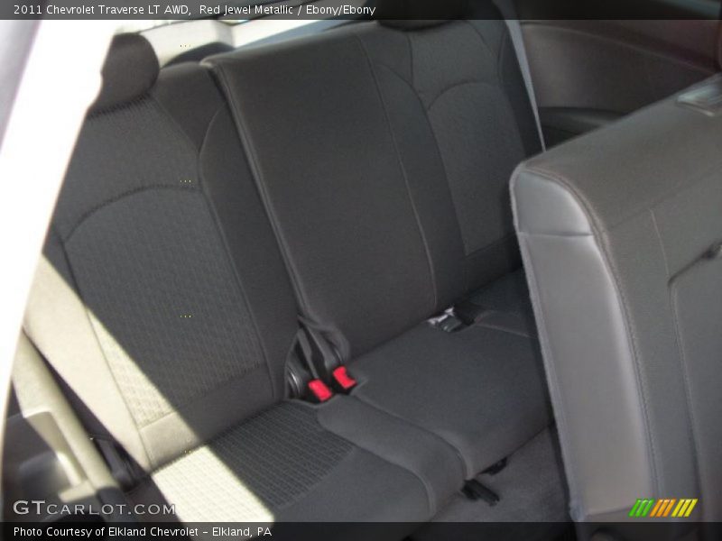 Red Jewel Metallic / Ebony/Ebony 2011 Chevrolet Traverse LT AWD