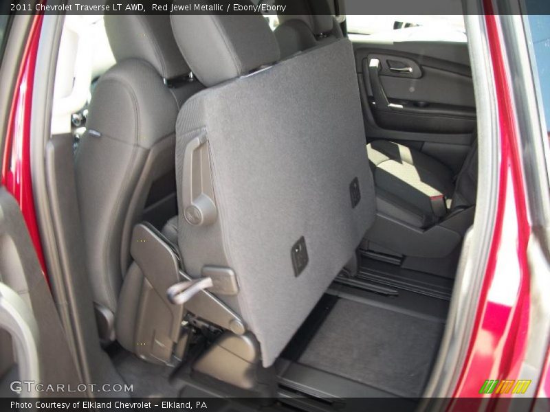 Red Jewel Metallic / Ebony/Ebony 2011 Chevrolet Traverse LT AWD