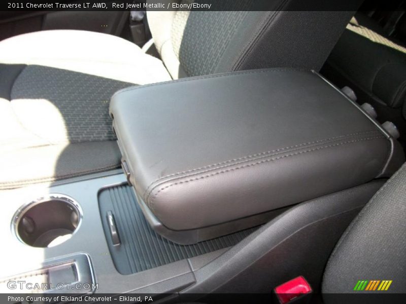 Red Jewel Metallic / Ebony/Ebony 2011 Chevrolet Traverse LT AWD