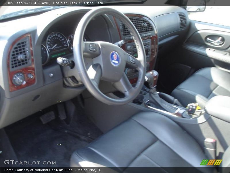 Obsidian Black / Carbon Black 2009 Saab 9-7X 4.2i AWD