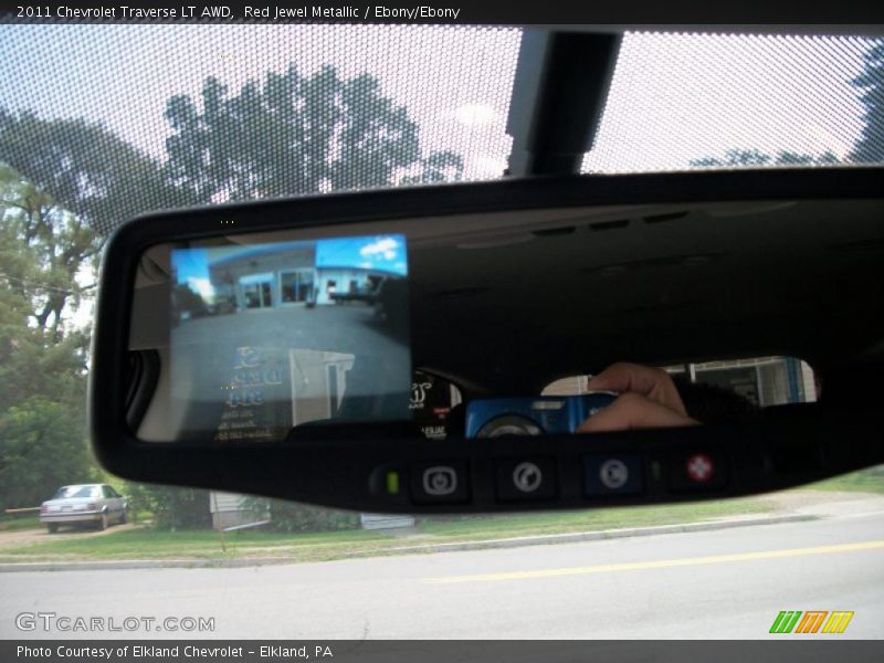 Red Jewel Metallic / Ebony/Ebony 2011 Chevrolet Traverse LT AWD
