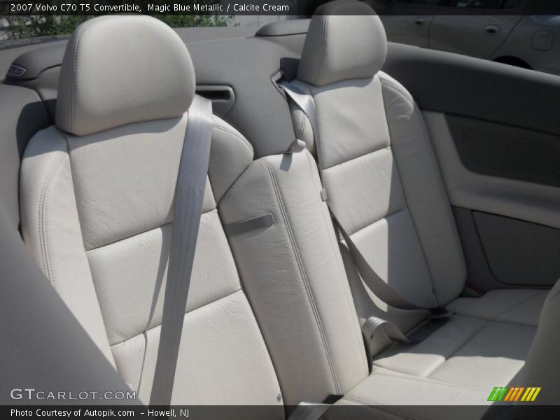 Magic Blue Metallic / Calcite Cream 2007 Volvo C70 T5 Convertible