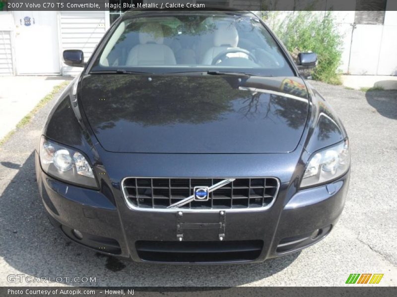 Magic Blue Metallic / Calcite Cream 2007 Volvo C70 T5 Convertible