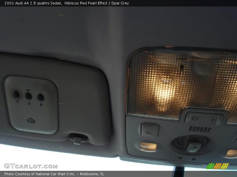 Hibiscus Red Pearl Effect / Opal Grey 2001 Audi A4 2.8 quattro Sedan