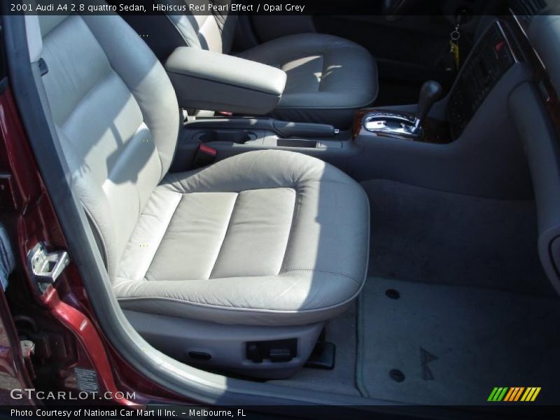 Hibiscus Red Pearl Effect / Opal Grey 2001 Audi A4 2.8 quattro Sedan
