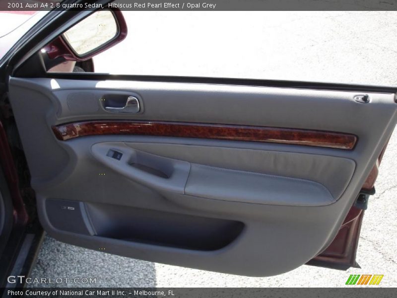 Hibiscus Red Pearl Effect / Opal Grey 2001 Audi A4 2.8 quattro Sedan