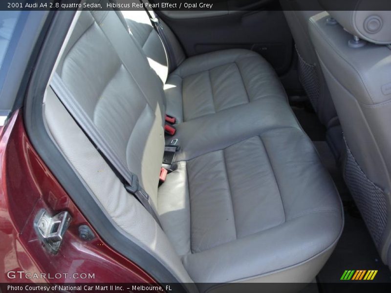 Hibiscus Red Pearl Effect / Opal Grey 2001 Audi A4 2.8 quattro Sedan