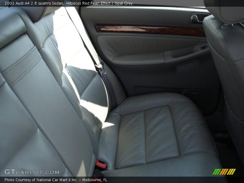 Hibiscus Red Pearl Effect / Opal Grey 2001 Audi A4 2.8 quattro Sedan