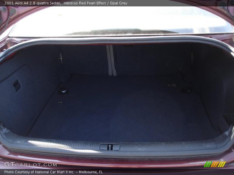 Hibiscus Red Pearl Effect / Opal Grey 2001 Audi A4 2.8 quattro Sedan