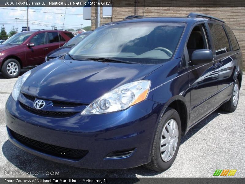 Nautical Blue Metallic / Stone Gray 2006 Toyota Sienna LE