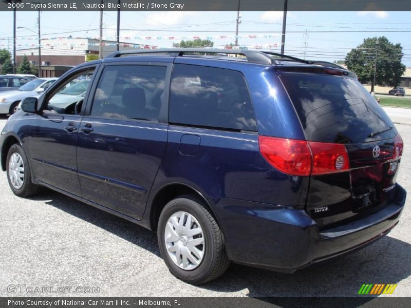 Nautical Blue Metallic / Stone Gray 2006 Toyota Sienna LE