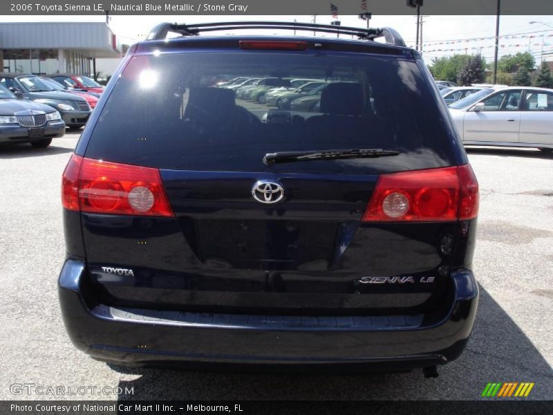 Nautical Blue Metallic / Stone Gray 2006 Toyota Sienna LE