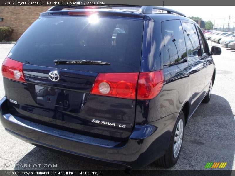Nautical Blue Metallic / Stone Gray 2006 Toyota Sienna LE