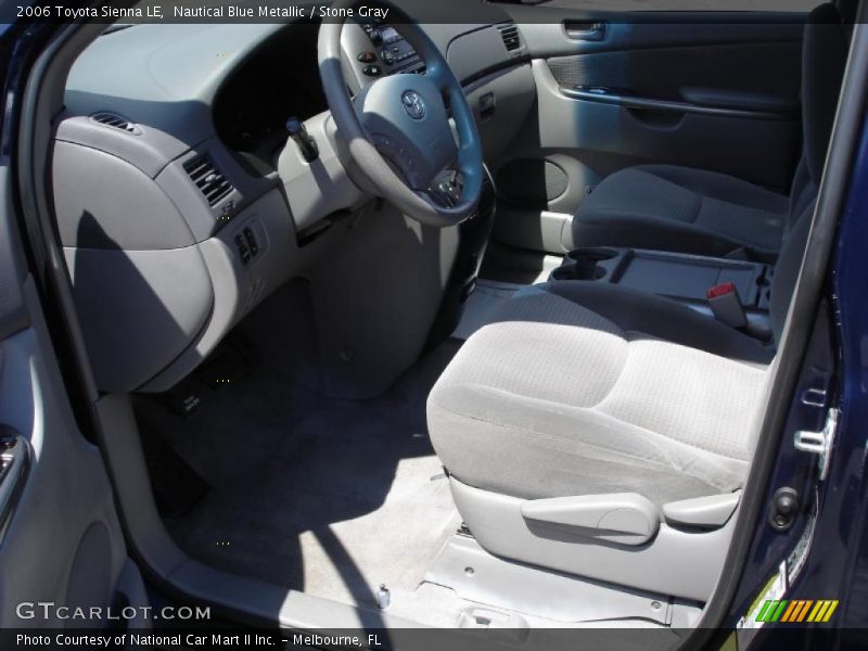 Nautical Blue Metallic / Stone Gray 2006 Toyota Sienna LE
