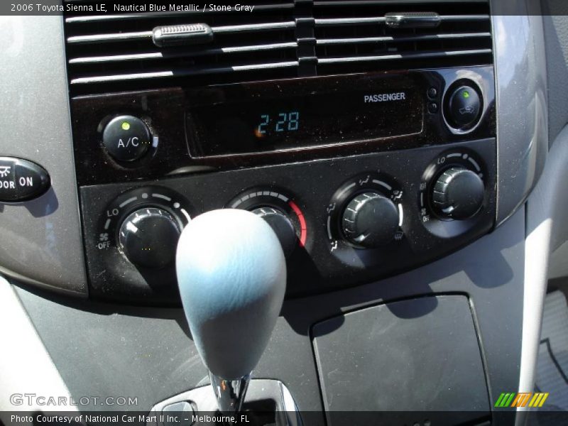 Nautical Blue Metallic / Stone Gray 2006 Toyota Sienna LE